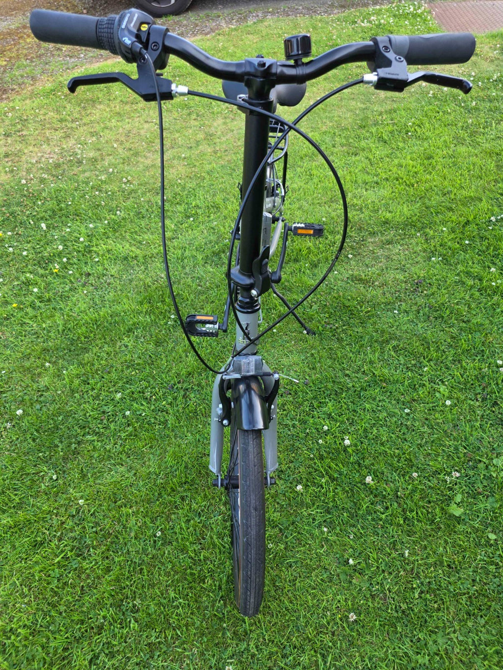 Raleigh Evo Two Folding Bike - Grey –never used - White decal