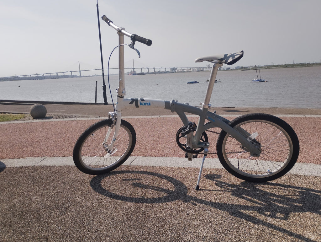 Kansi 1Twenty Single Speed Folding Bike from Japan 20" wheel like BMX delivery