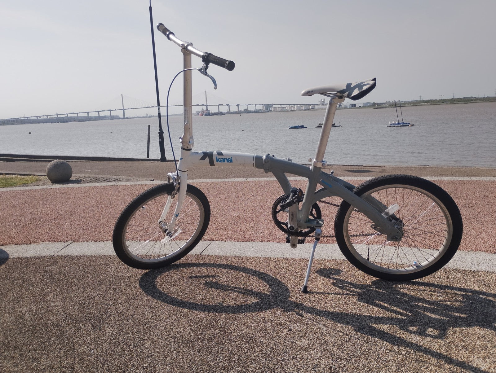 Kansi 1Twenty Single Speed Folding Bike from Japan 20" wheel like BMX delivery