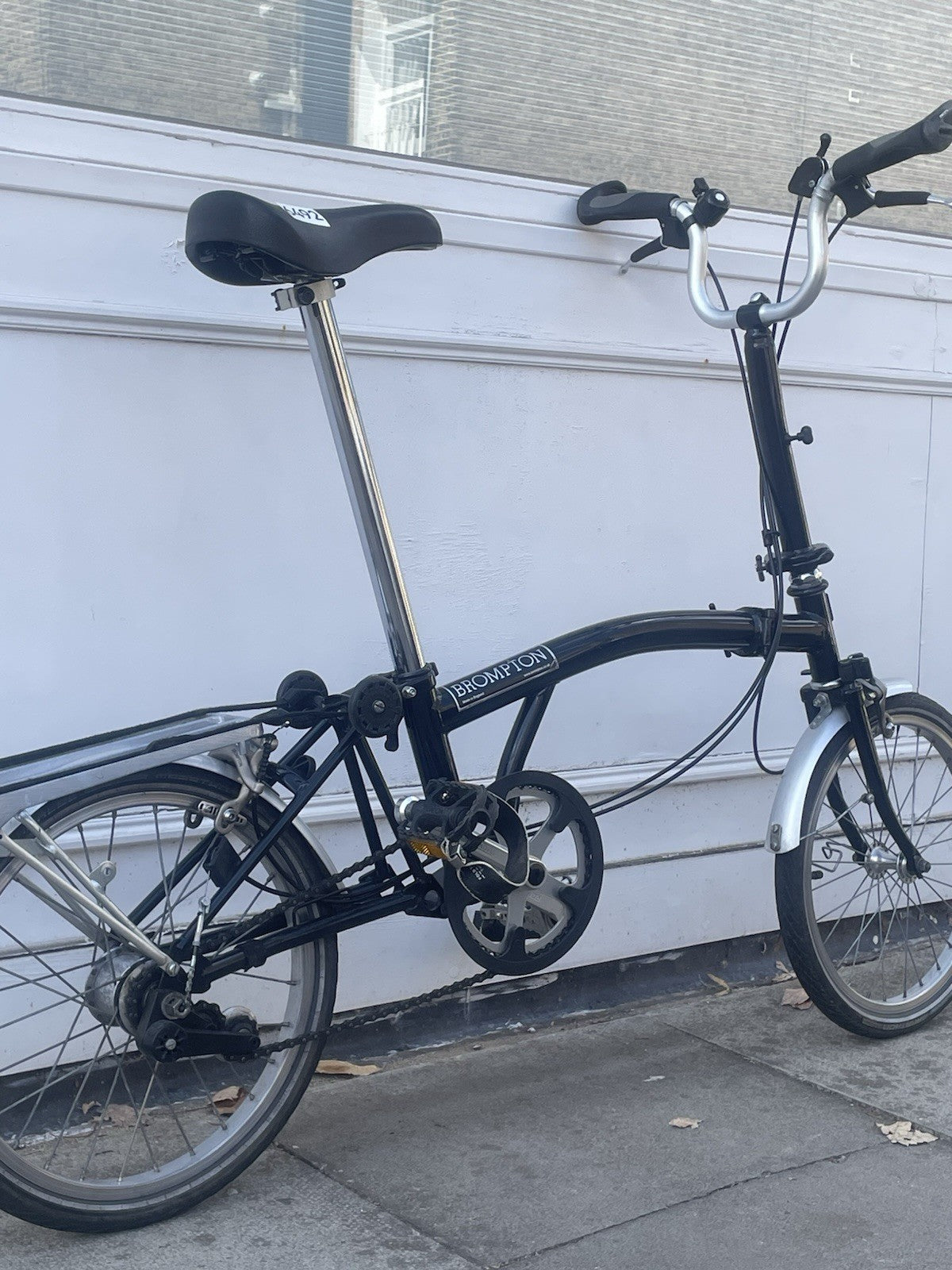 Brompton M3R Folding Bike - 3 Speed - Black