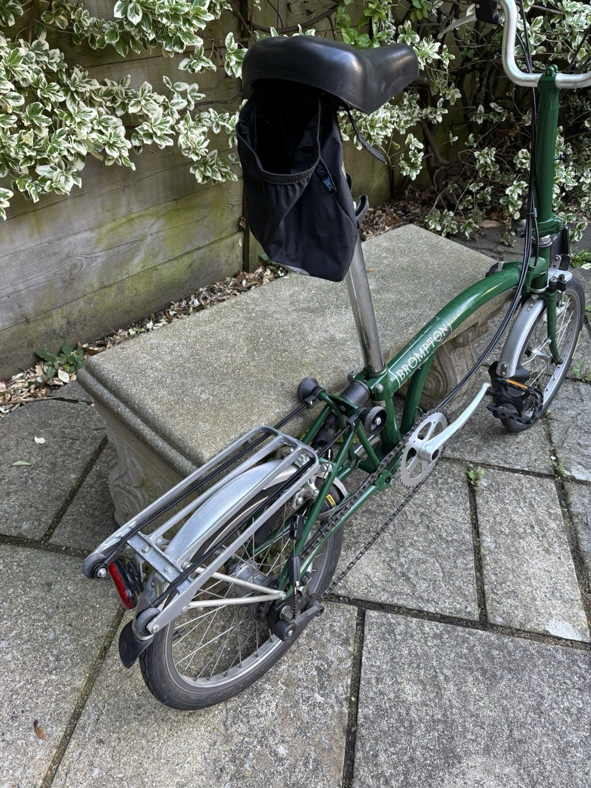 Brompton M6L Folding Bike , 6 Speed, British Racing Green - Used, UK Made