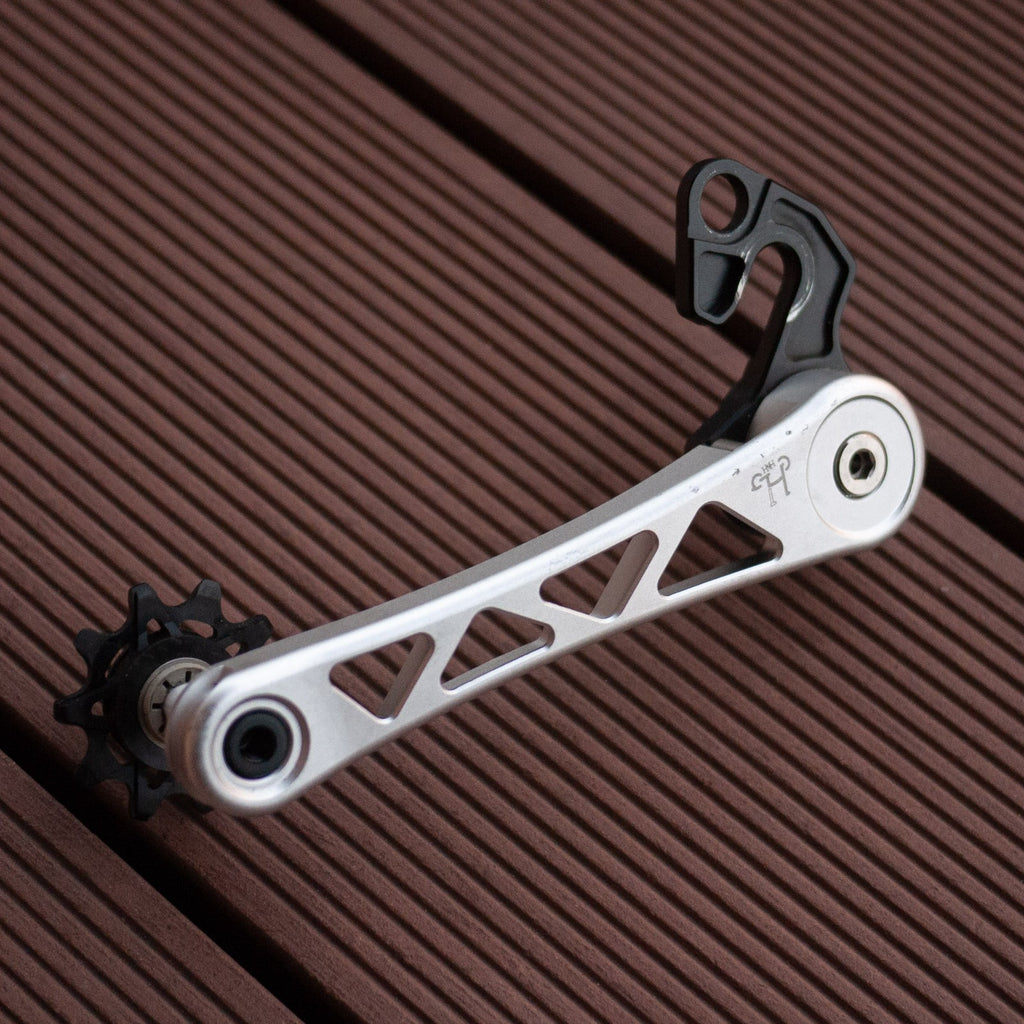 Brompton Tensioner H&H Advance CNC Chain Tensioner C/P/T line Ceramic V3 Silver