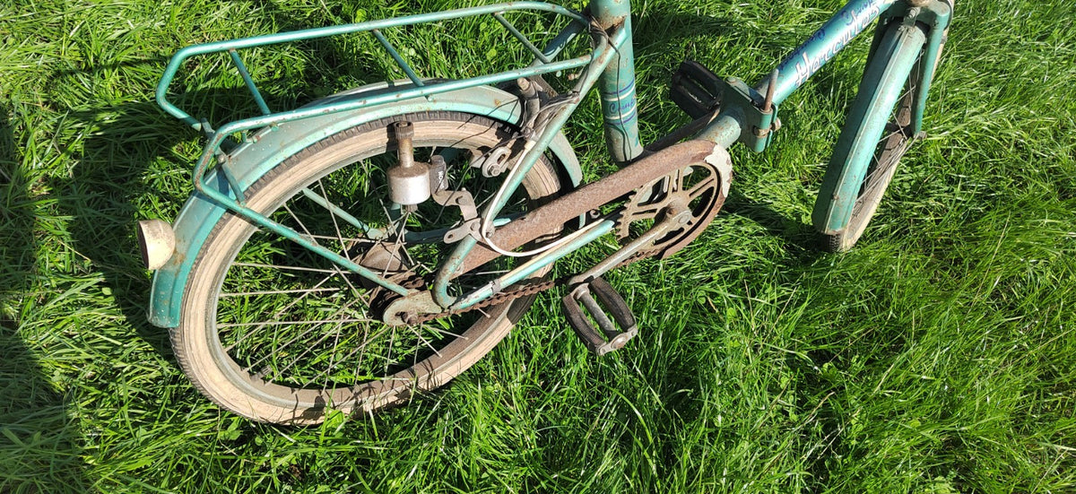 Vintage Hercules Compact Fold Up Bike .. restoration/parts ….See Description