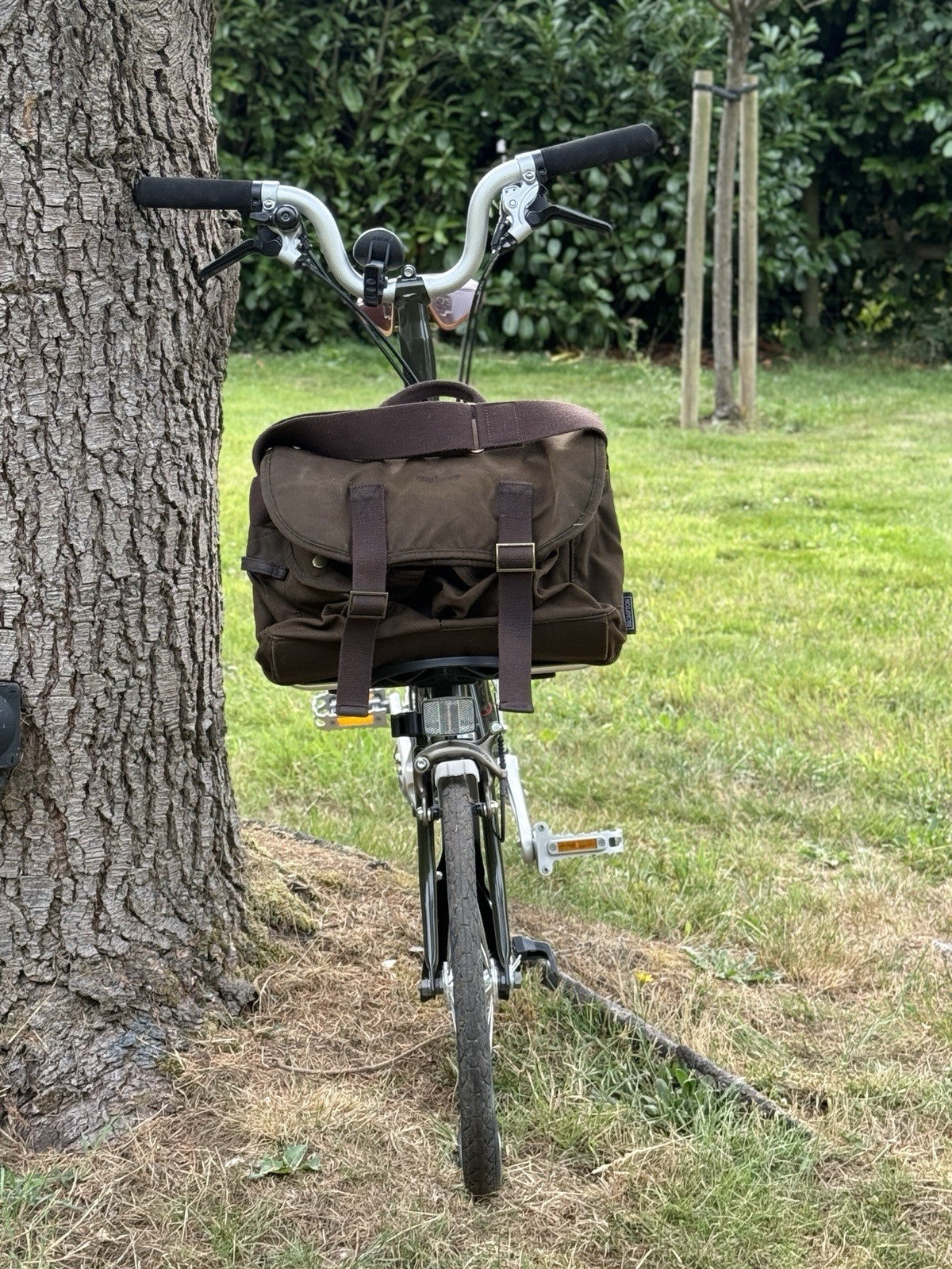 Brompton X Barbour Folding Bike M6L USED ONLY ONCE! Green