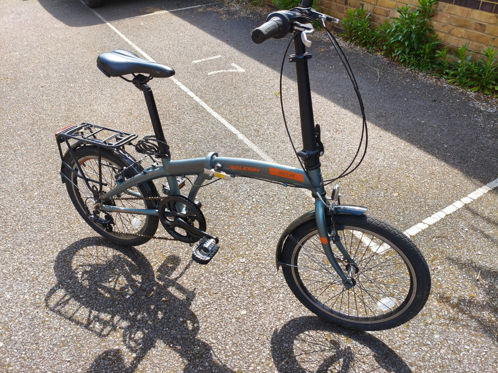 Raleigh Stowaway 7 folding bicycle