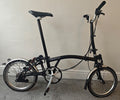 Brompton C Line 6 Speed H6L Folding bicycle in Black/Silver - 2020 - Upgraded