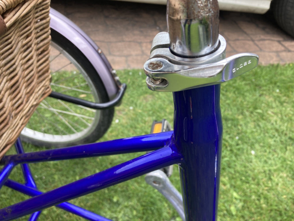 Pashley Tri-1 Adult Foldable Tricycle Trike with F&M basket, cover & extras