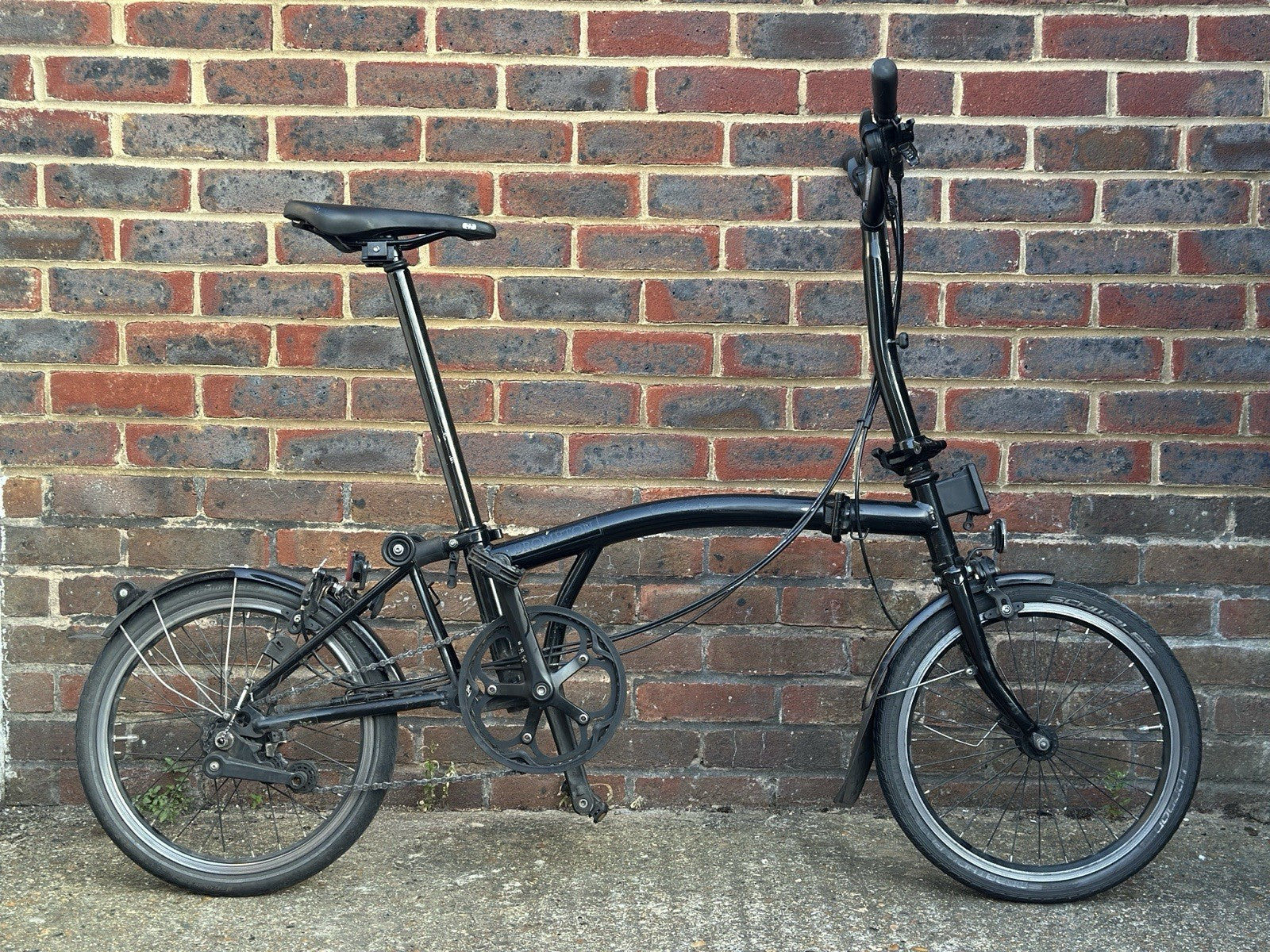 Brompton M6L 2019 6 Speed Folding Bicycle Black edition
