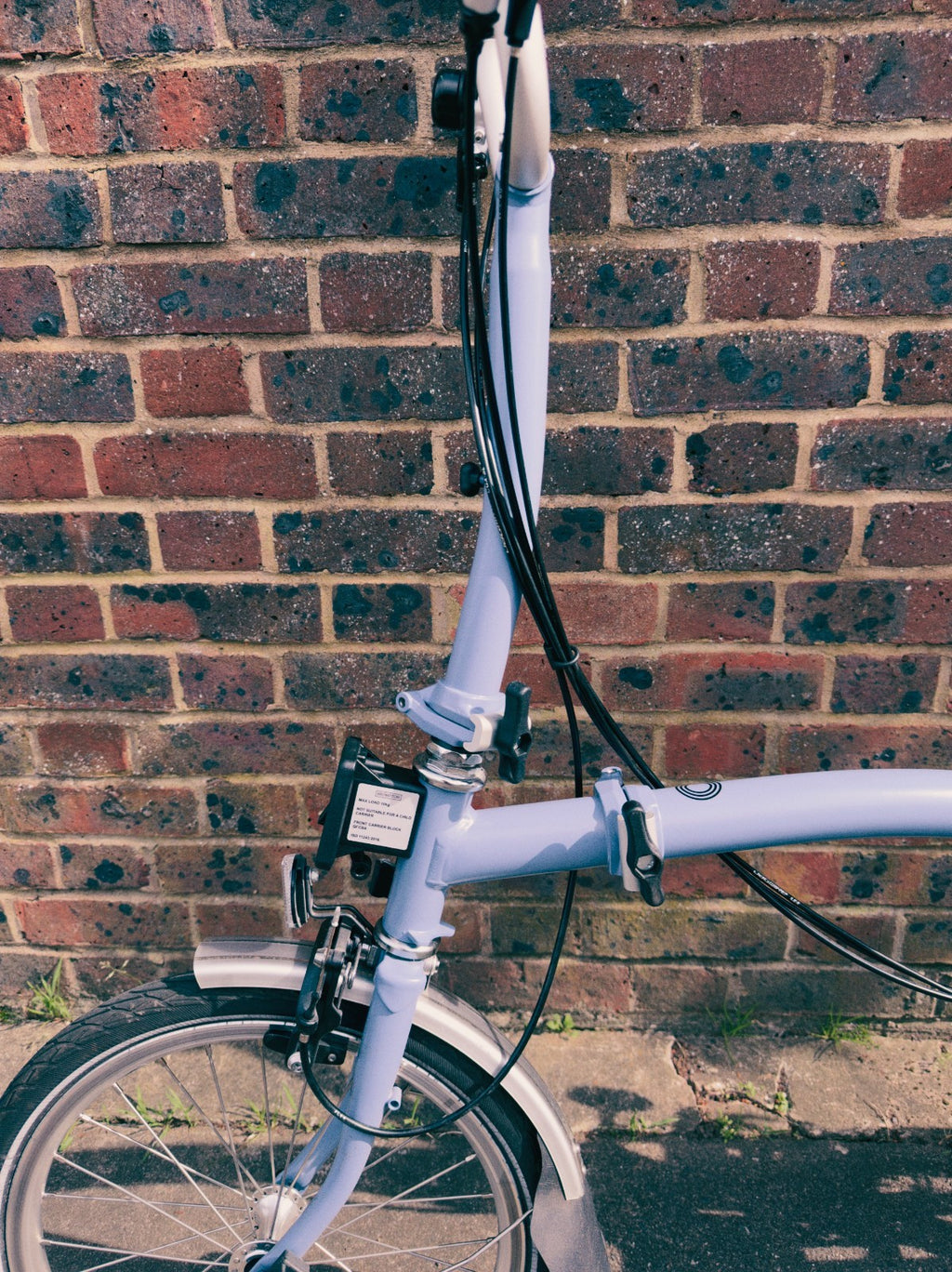 Brompton C Line Explore, 6-Speed, Cloud Blue, Mid Handlebar 22/23