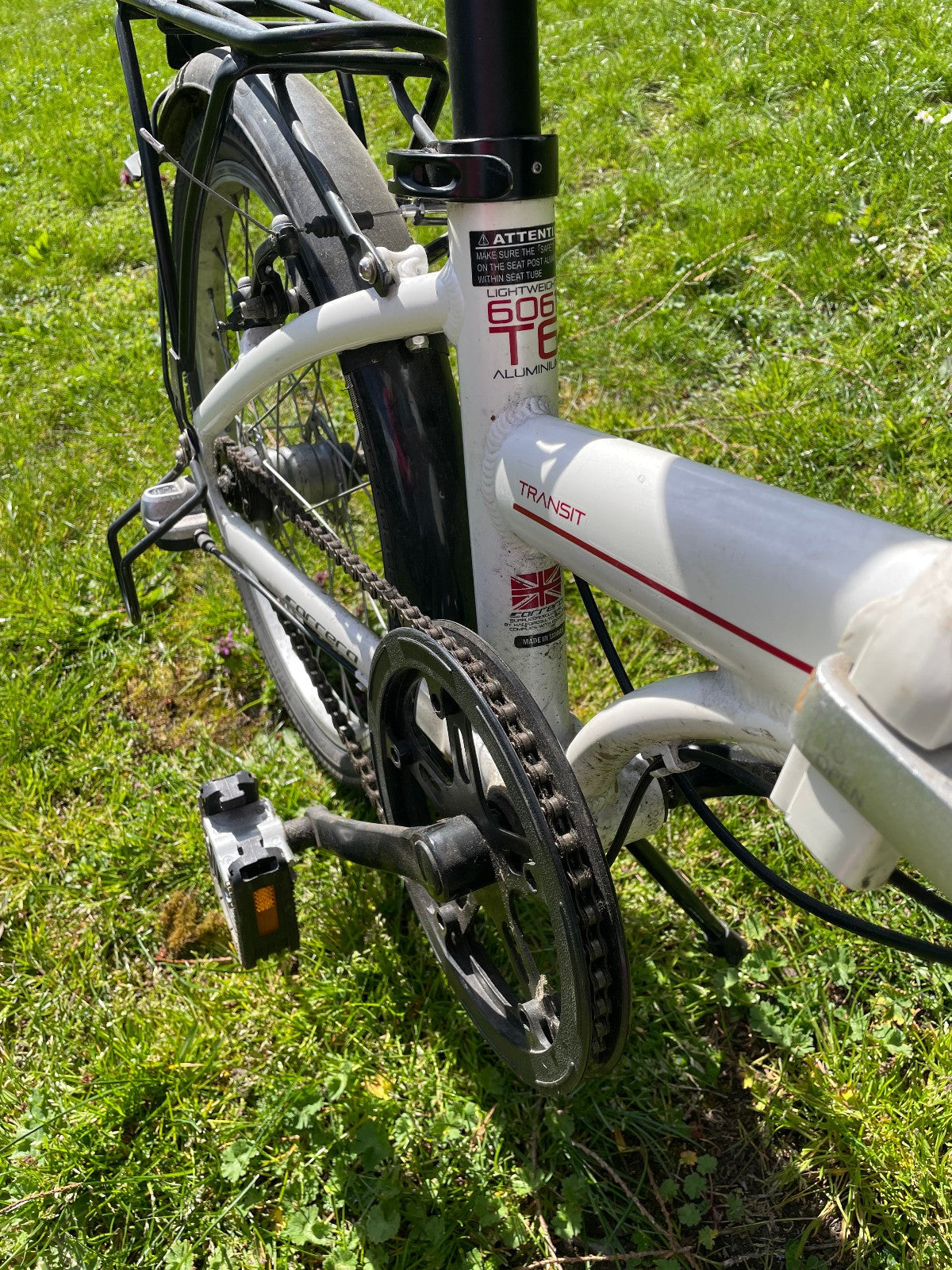 CARRERA Transit Folding 3 Speed NEXUS Hub Gears Bike