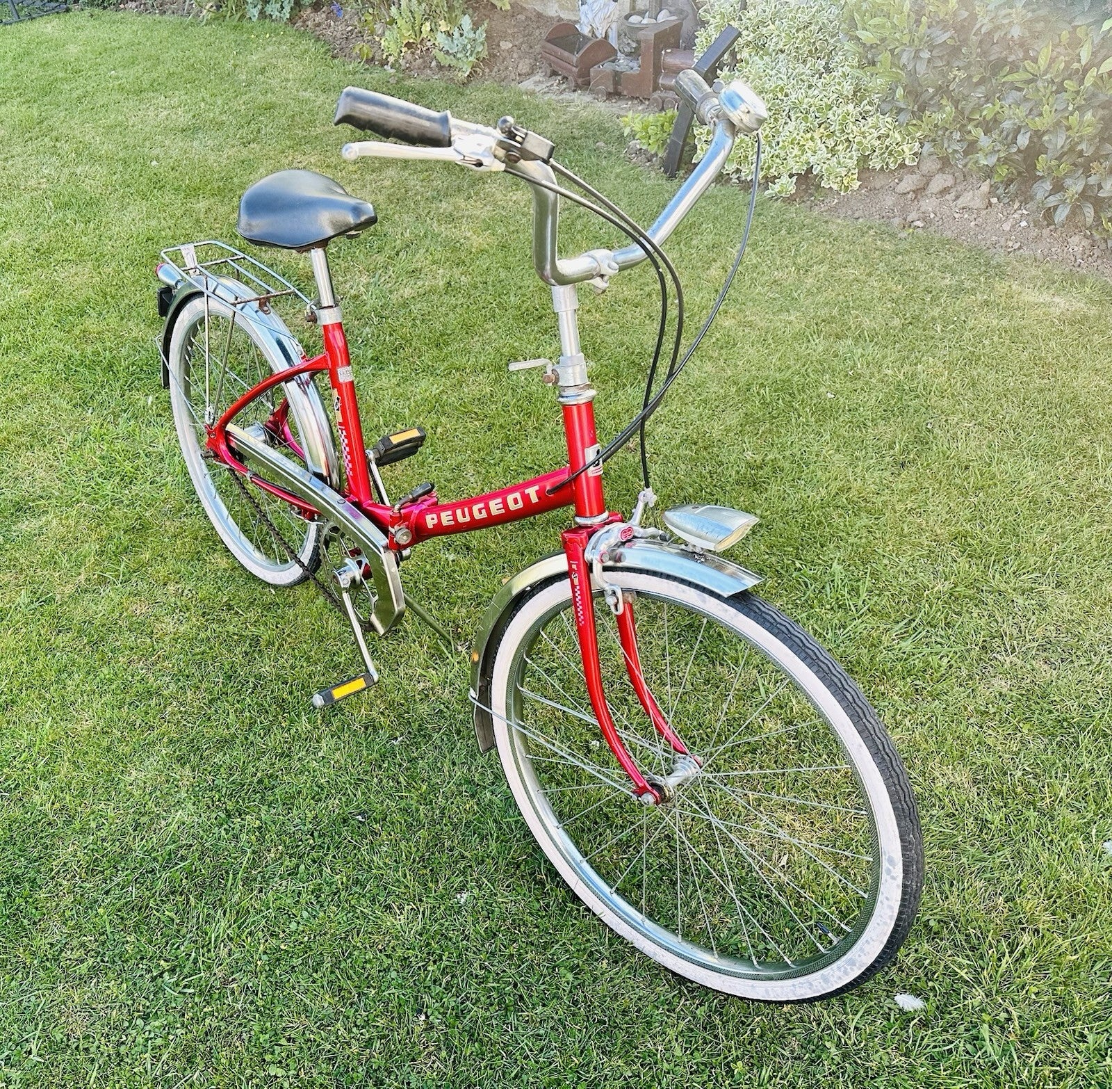 Vintage Peugeot Folding Bicycle