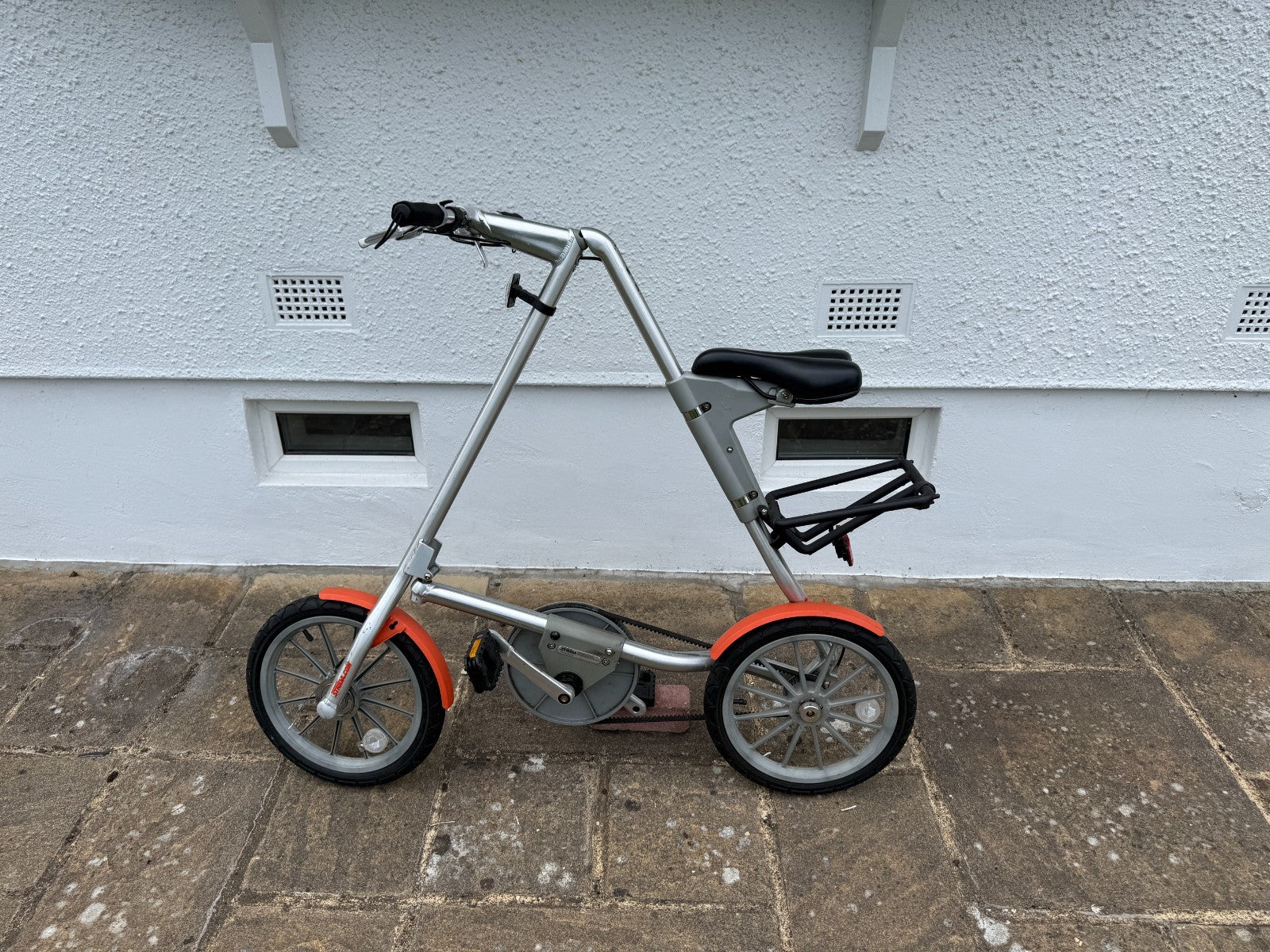 STRIDA MK.2 Folding Bike with carry shoulder bag