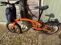 brompton g line bike- extremely rarely used. recently purchased for a timeframe