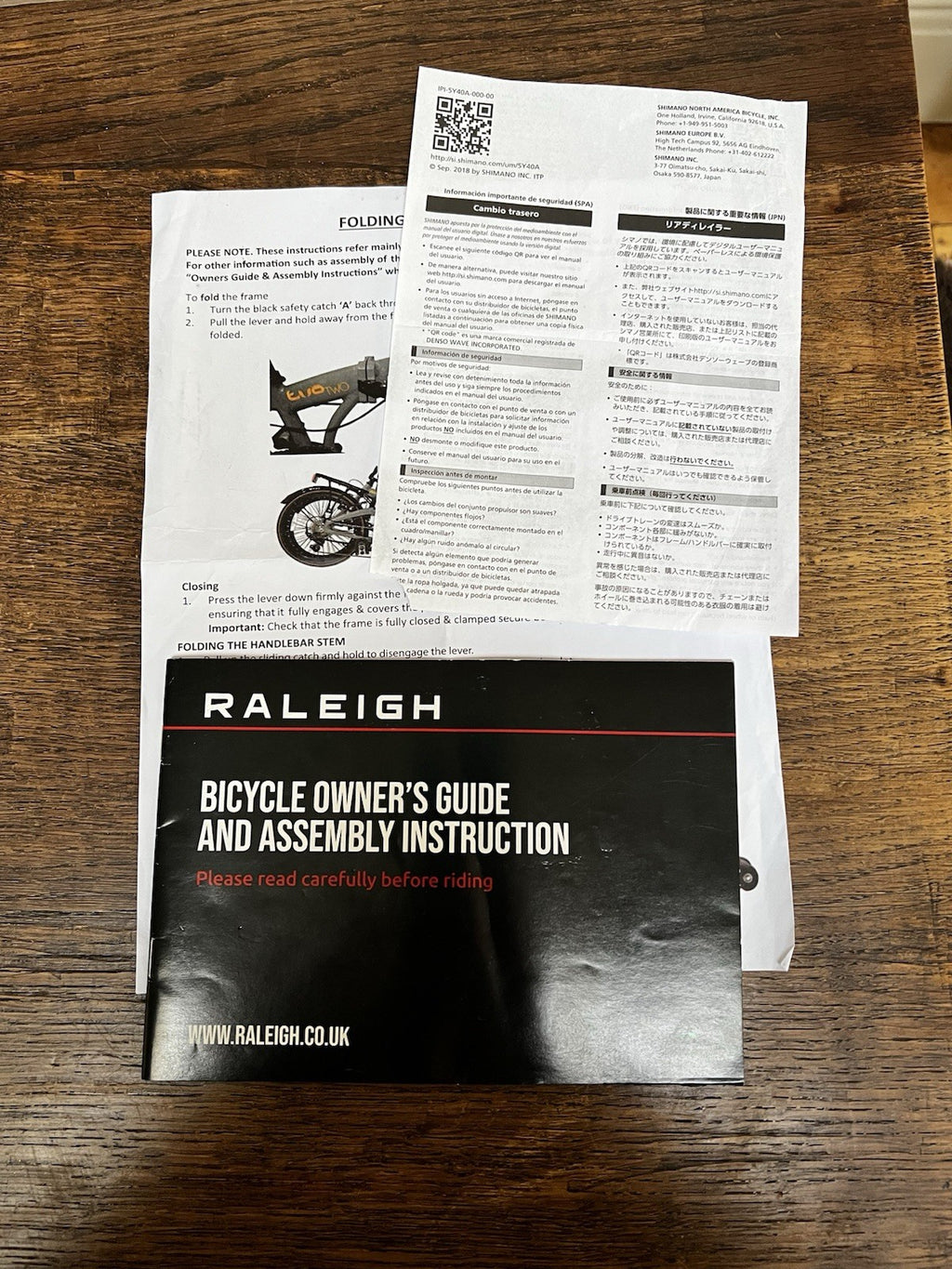 Raleigh Evo 2 Folding Bike 7-Speed