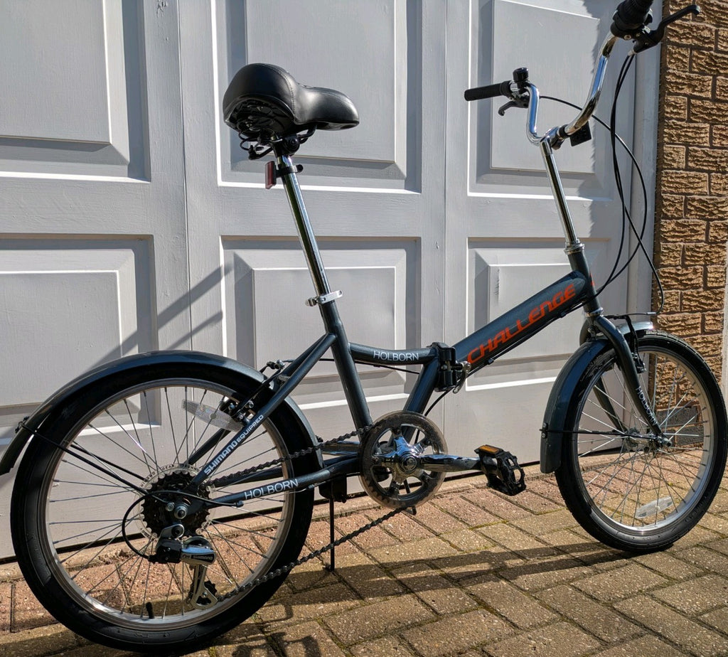 Challenge Holborn Folding Bike 20 inch Wheel Unisex Shimano Gears Compact Nott's
