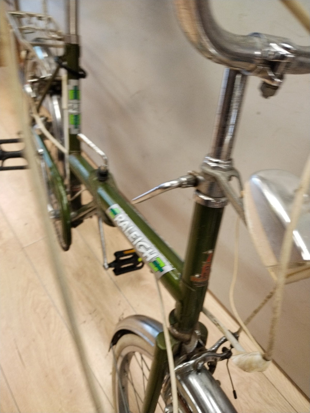 Raleigh Stowaway Twenty  Shopper bike folding bike 1977 good original survivor