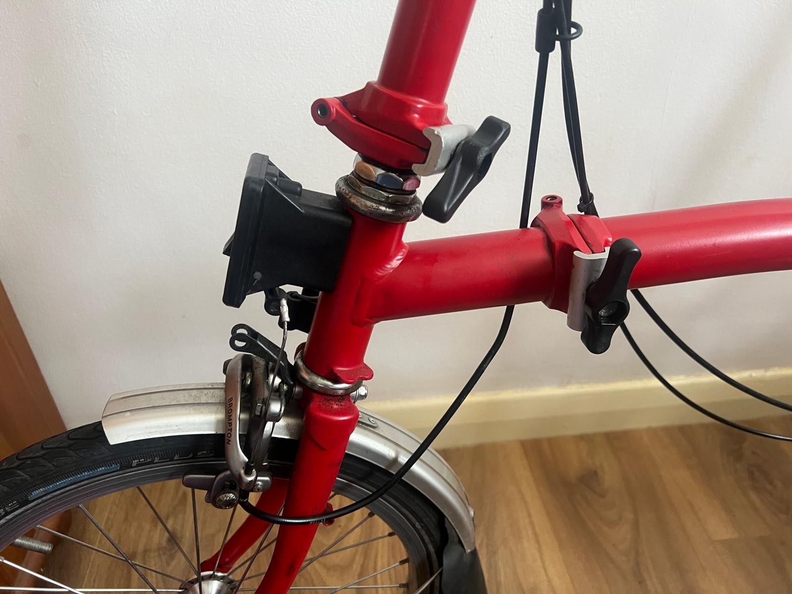 Brompton C Line M3L (3 Speed)  folding bicycle - Black