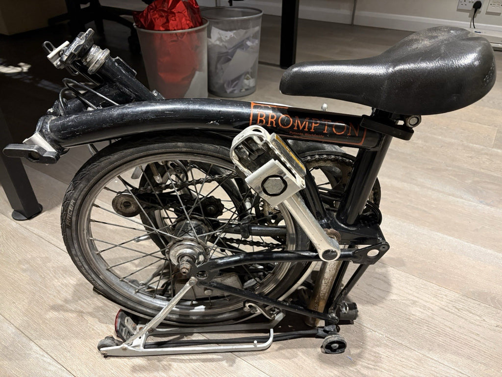 Brompton Folding Bike 3-Speed, Black