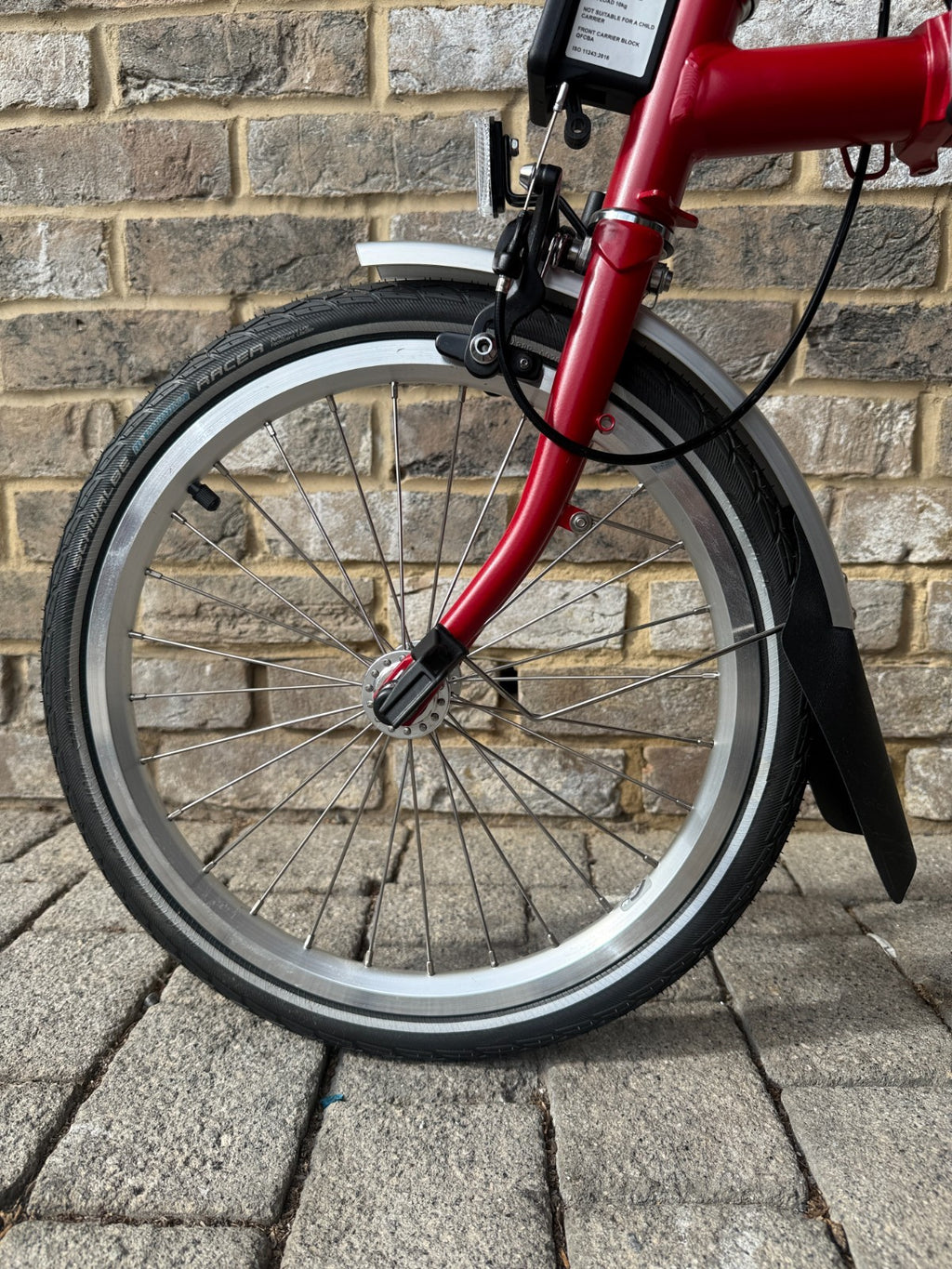 Brompton House Red C Line Explore Mid M6L - WORLDWIDE SHIPPING - A+ Condition
