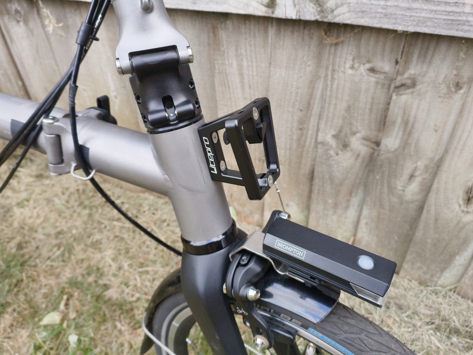 Brompton T Line Titanium Carbon 12 Speed  Folding Bike