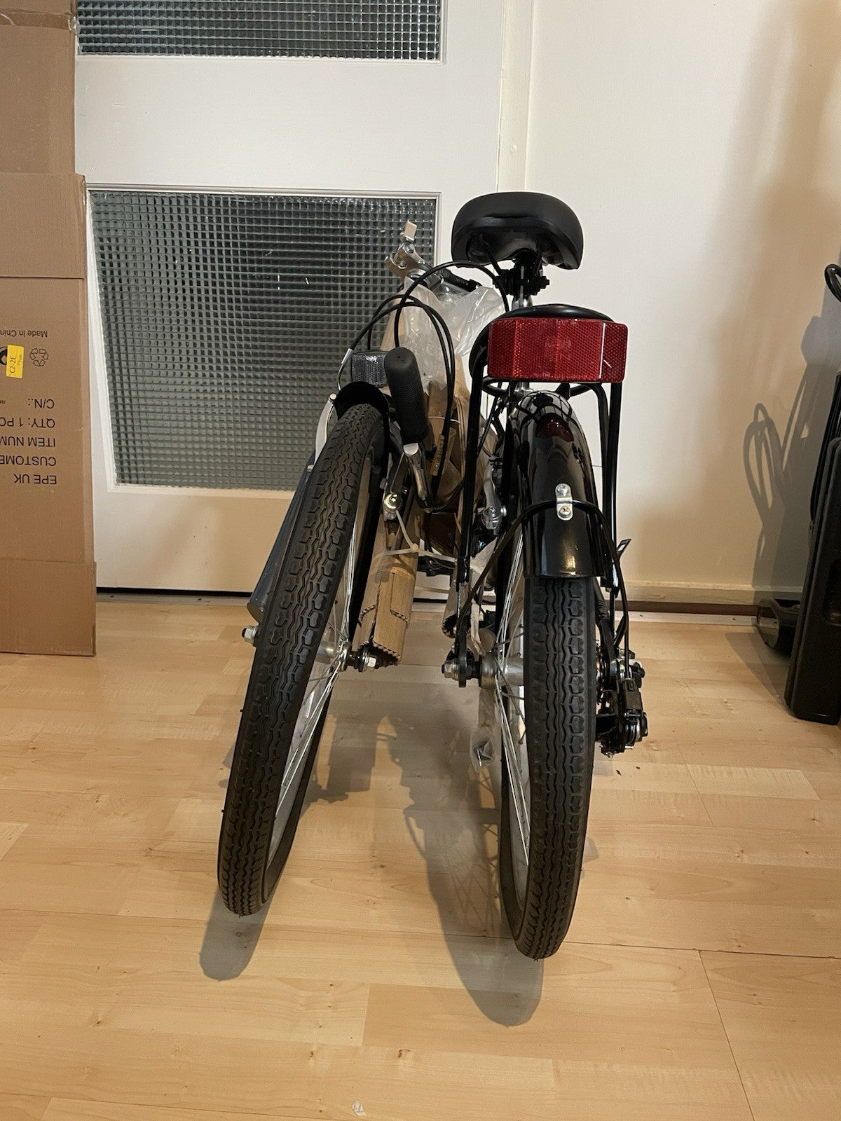 Raleigh Foldie 20in Folding Bike Black V-Brakes Derailleur Rack Mudguards