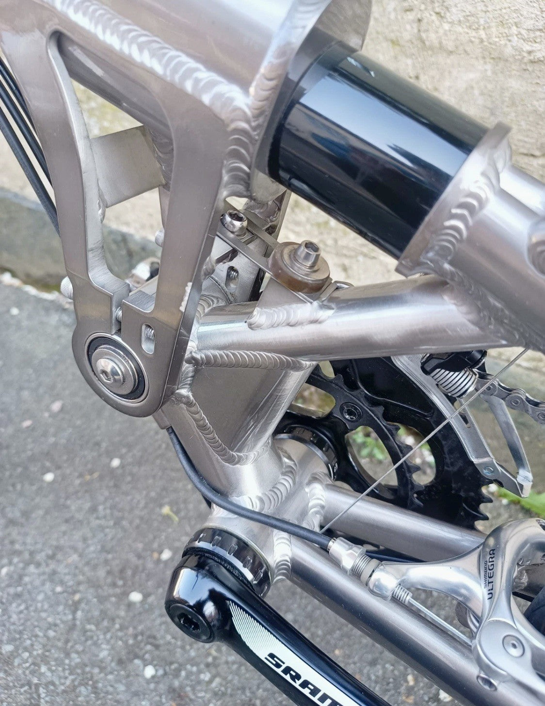 Airnimal Chameleon Elite Titanium folding bike. Absolutely stunning!