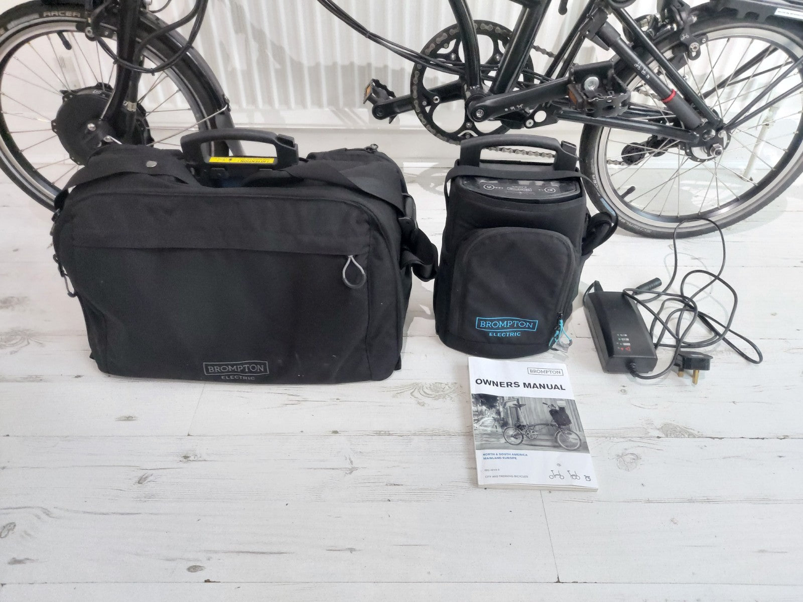 Brompton M6R Electric Foldable Bike Black