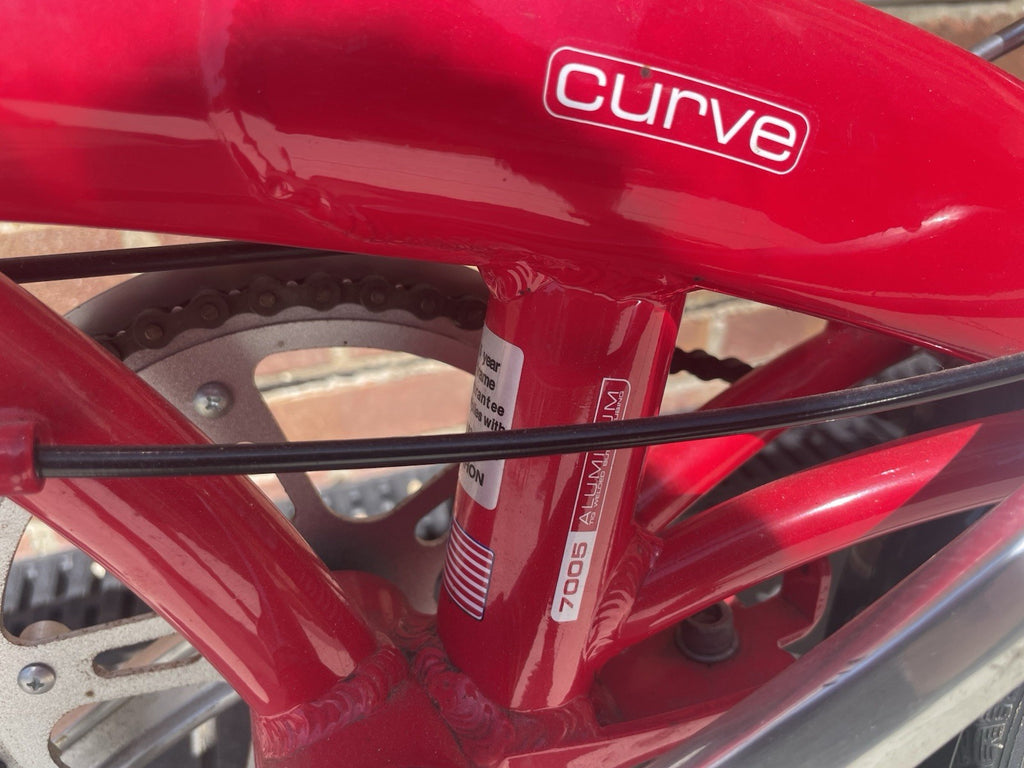 Curve 7005 aluminium folding bicycle NEW unused Unisex
