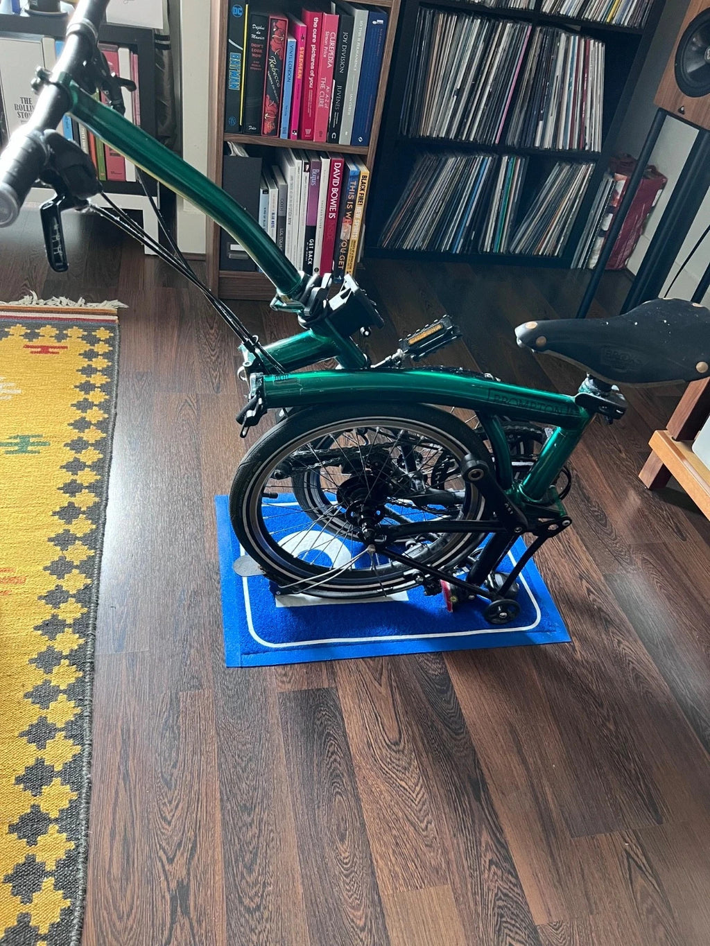 Brompton P Line 4-Speed - Urban Low Handlebar Folding Bike - Emerald Green LTD!