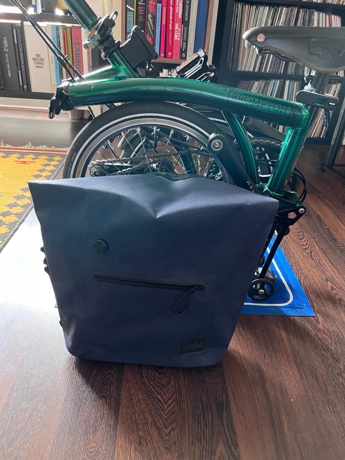 Brompton P Line 4-Speed - Urban Low Handlebar Folding Bike - Emerald Green LTD!
