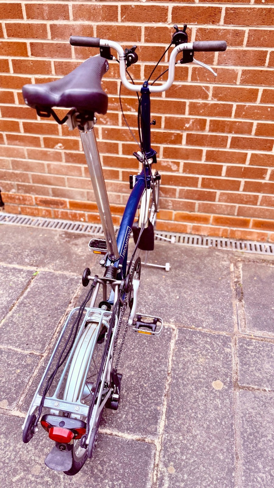 Brompton M6L-X Titanium C Line 6 Speed Very Good Used Condition FREE POSTAGE