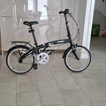 Oyama East Village 20in Folding Bike Shimano 3 Speed Black Folding Bike