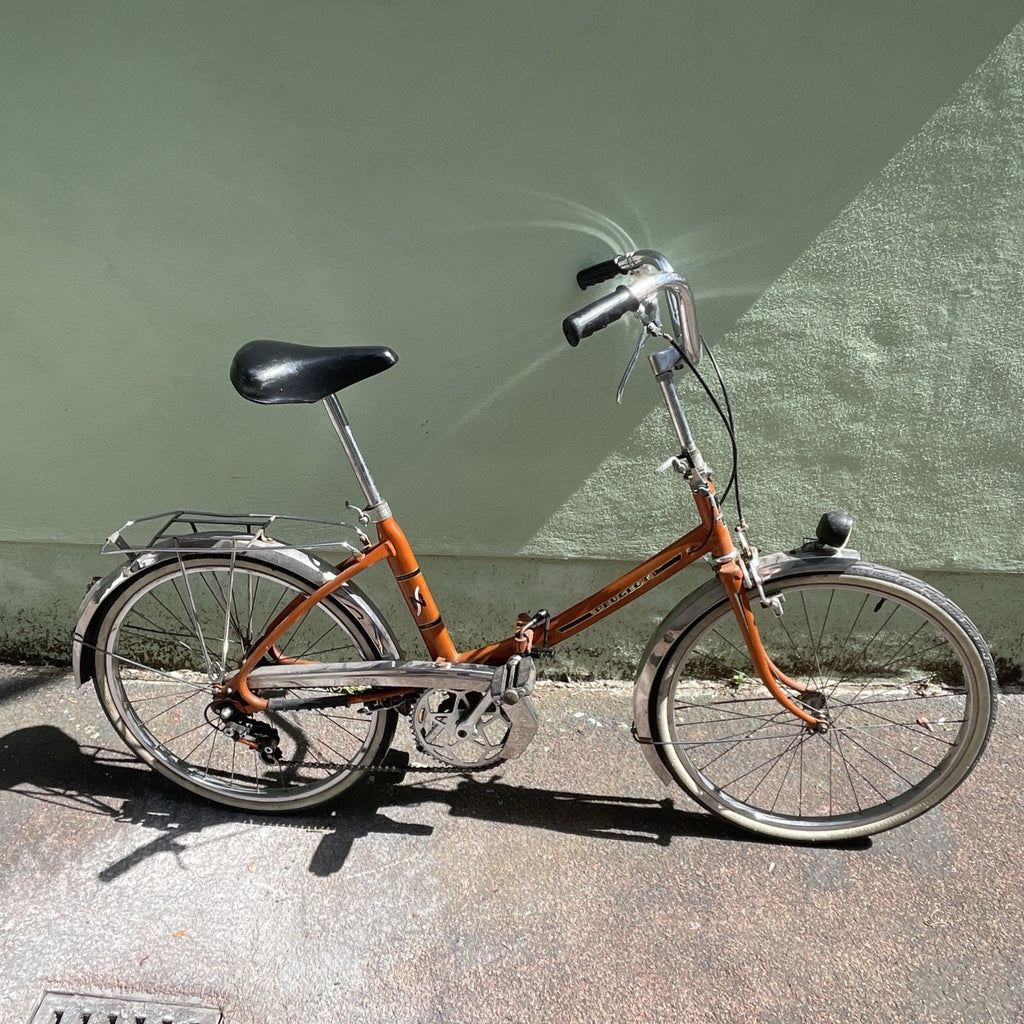 Peugeot Vintage Folding Shopper Bike 1972 Steel Frame collection N4 London