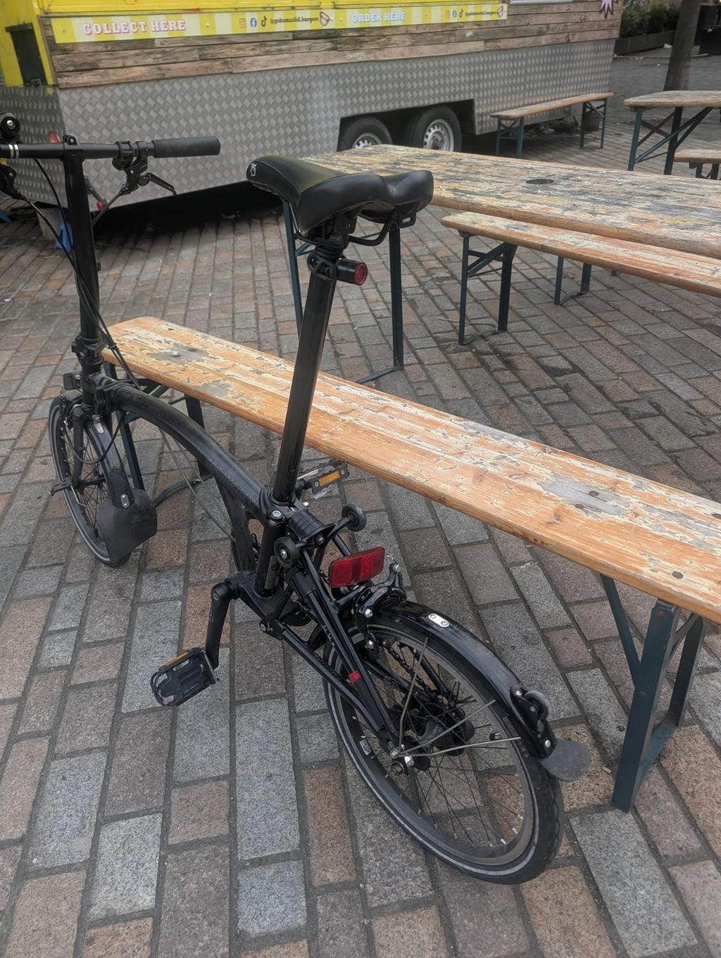 Brompton Folding Bike – 2016 – Black Edition – 2 Speed