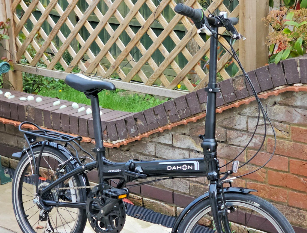 Dahon Vitesse D8 Folding Commuter Bike, Obsidian black - Pro-Serviced V.G.C
