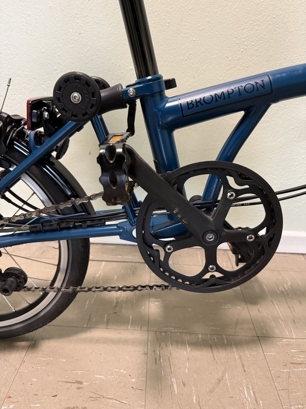 Brompton C Line Explore Mid Handlebar Ocean Blue From 2025 Excellent Condition