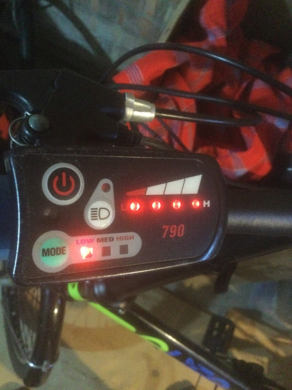 folding bike used (e-life)
