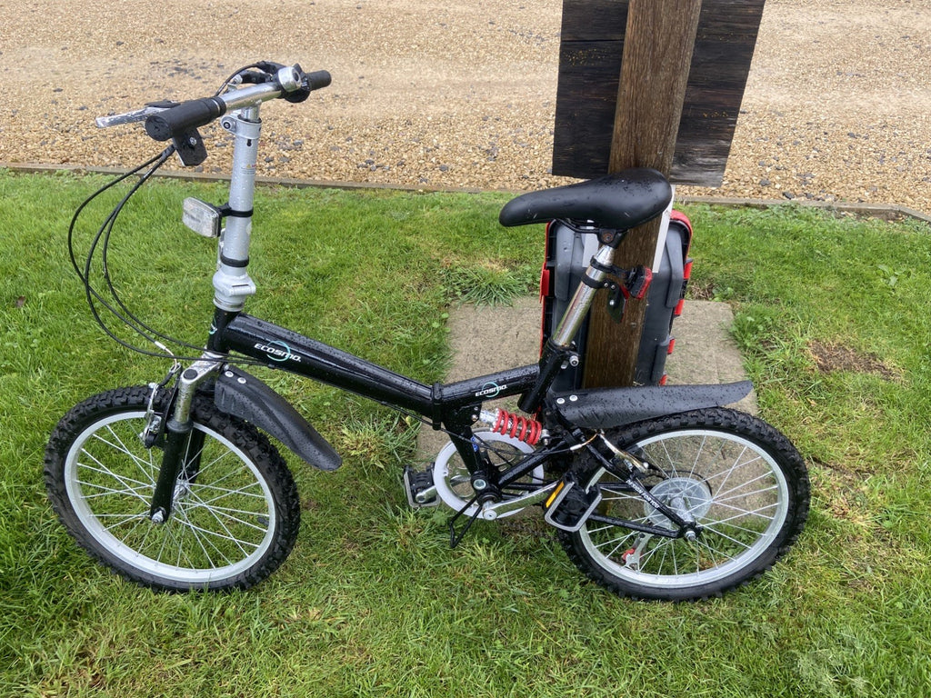 Ecosmo 20" folding city bike In Excellent Condition with full suspension