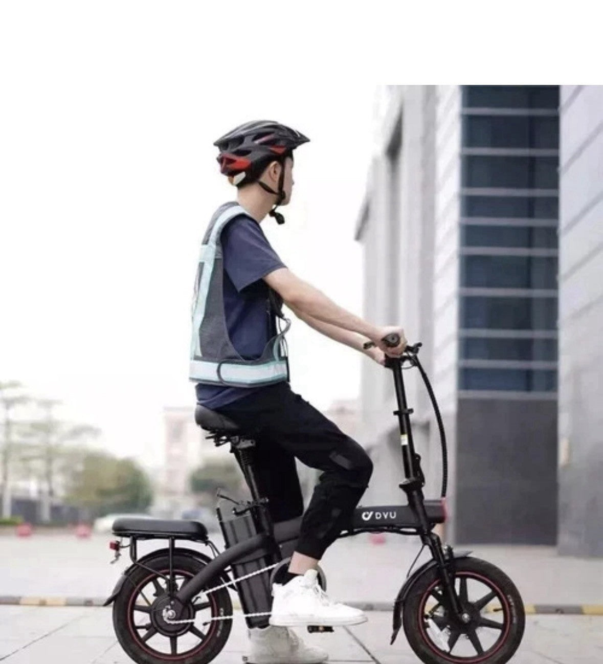 DYU A5 14” ALUMINIUM ALLOY Folding BIKE PEDAL ASSIST 36v7.5AH LED DISPLAY 22.4kg