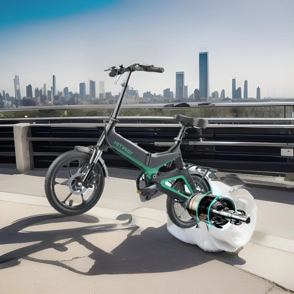 HITWAY BK2 Folding Bike 250W Motor 36V City Bike 35-70km