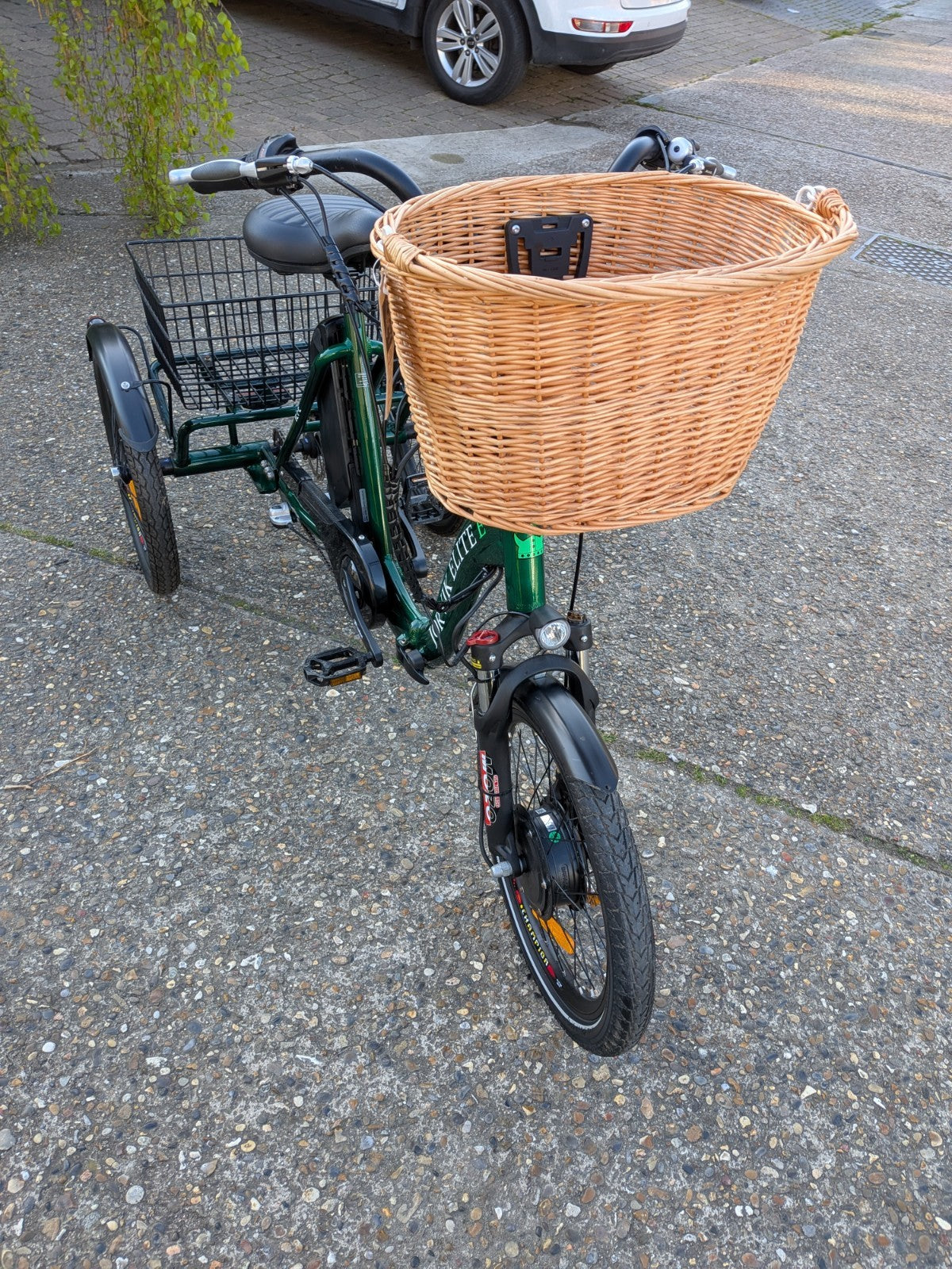 Jorvik Elite Jet E-20 Folding Trike, 32 MILES, BRAND NEW ORIGINAL BATTERY, L@@K