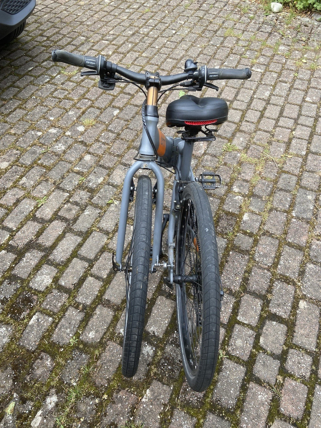 Tern Joe Folding Bike 24" Grey Orange Unisex 24 Speed V-Brake