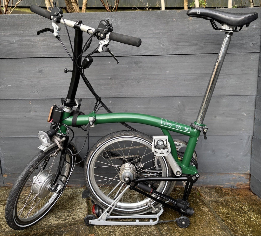 Brompton S6R C Line 6 Speed Folding NANO electric assist bicycle - Hardly Used