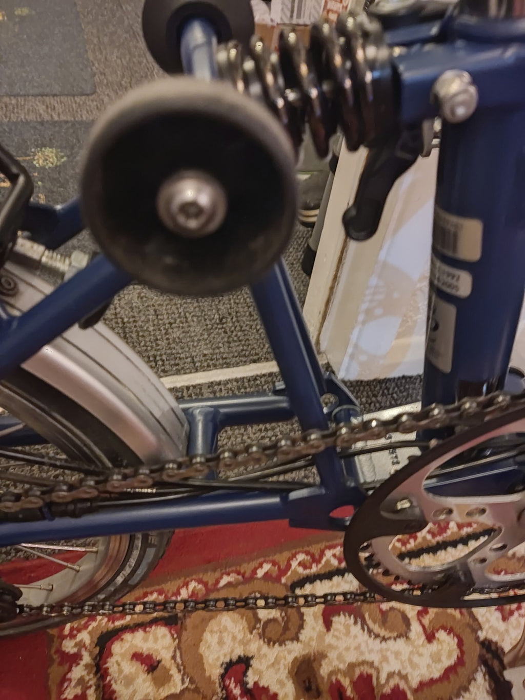 Folding Bike Brompton M6L Tempest Blue Folding Bike