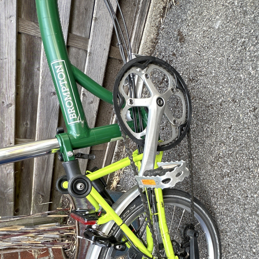 Brompton M6L Green / Lime Green Folding Bike (6 Speed) 2018