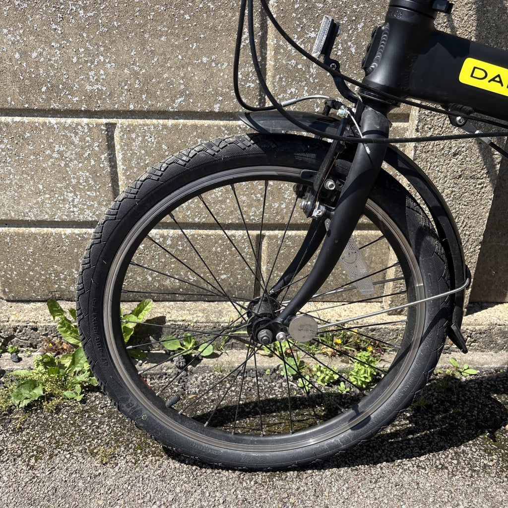 Dahon Hit 6-Speed Folding Bike Matt Black, Lightweight