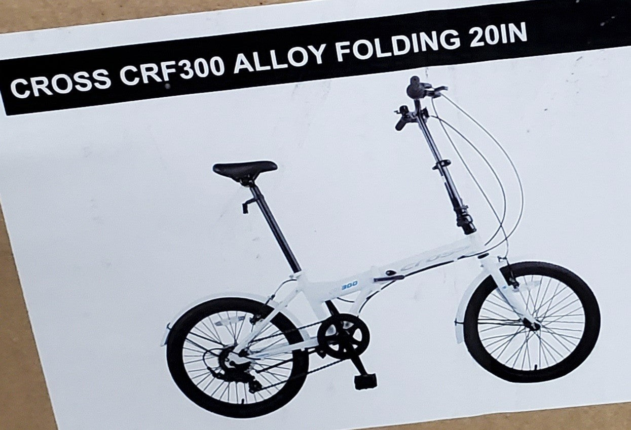 Cross CRF300 20 inch Wheel Size Mens Folding Bike
