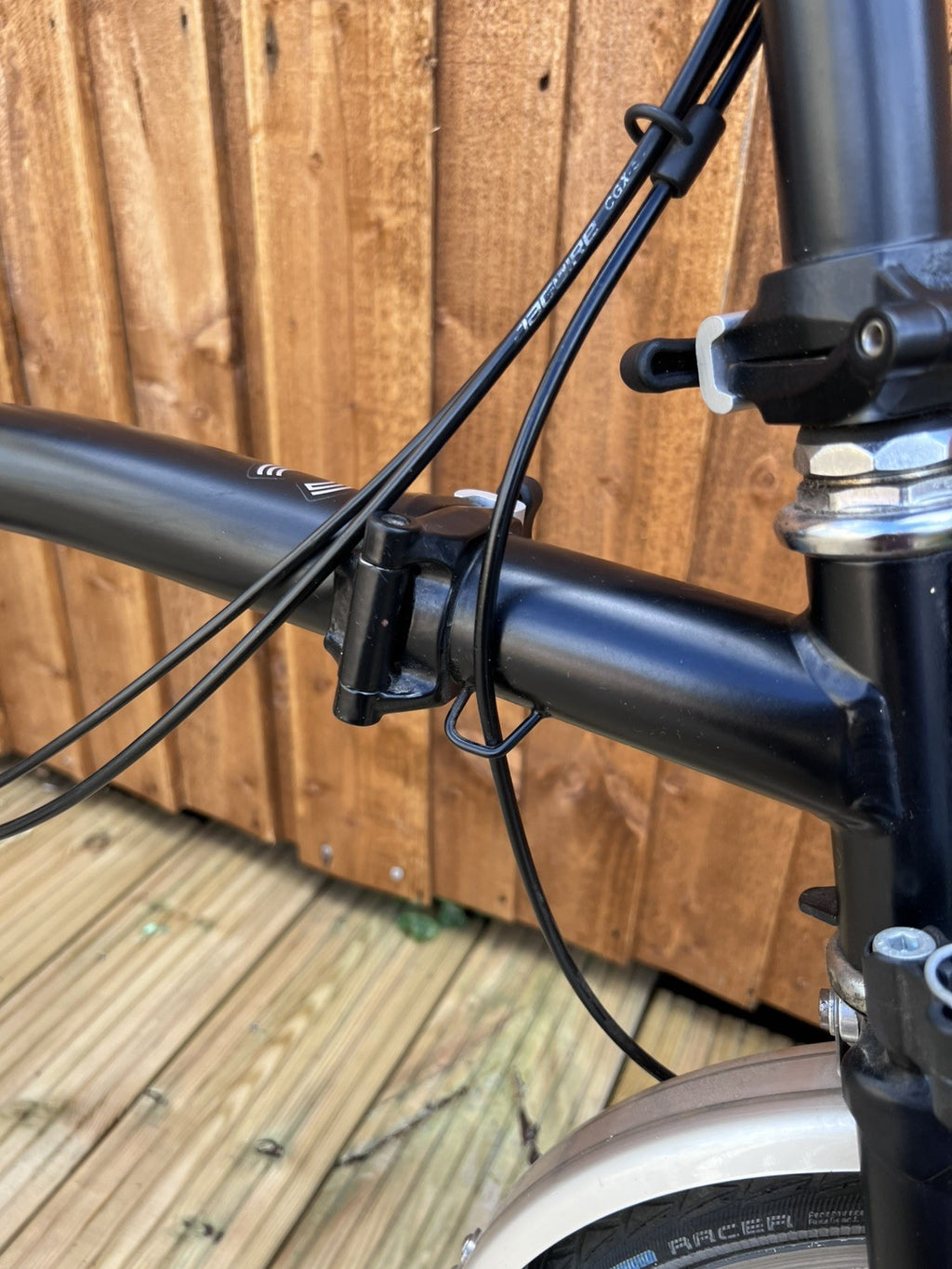2022 Brompton C Line Black Folding Bike 3 Speed - ✅ FREE & FAST DPD Delivery🚚