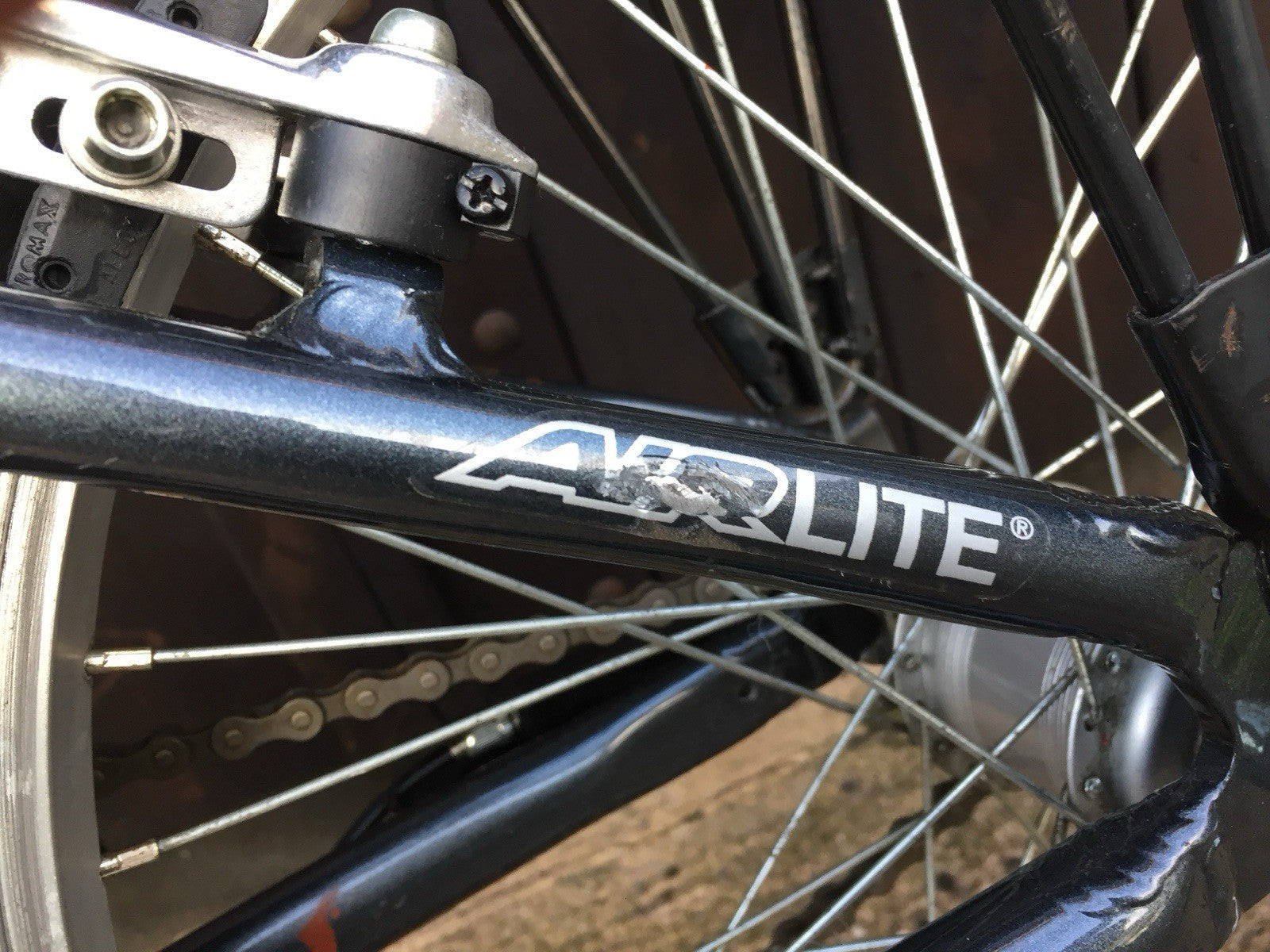 Raleigh Aerlite aluminium folder.