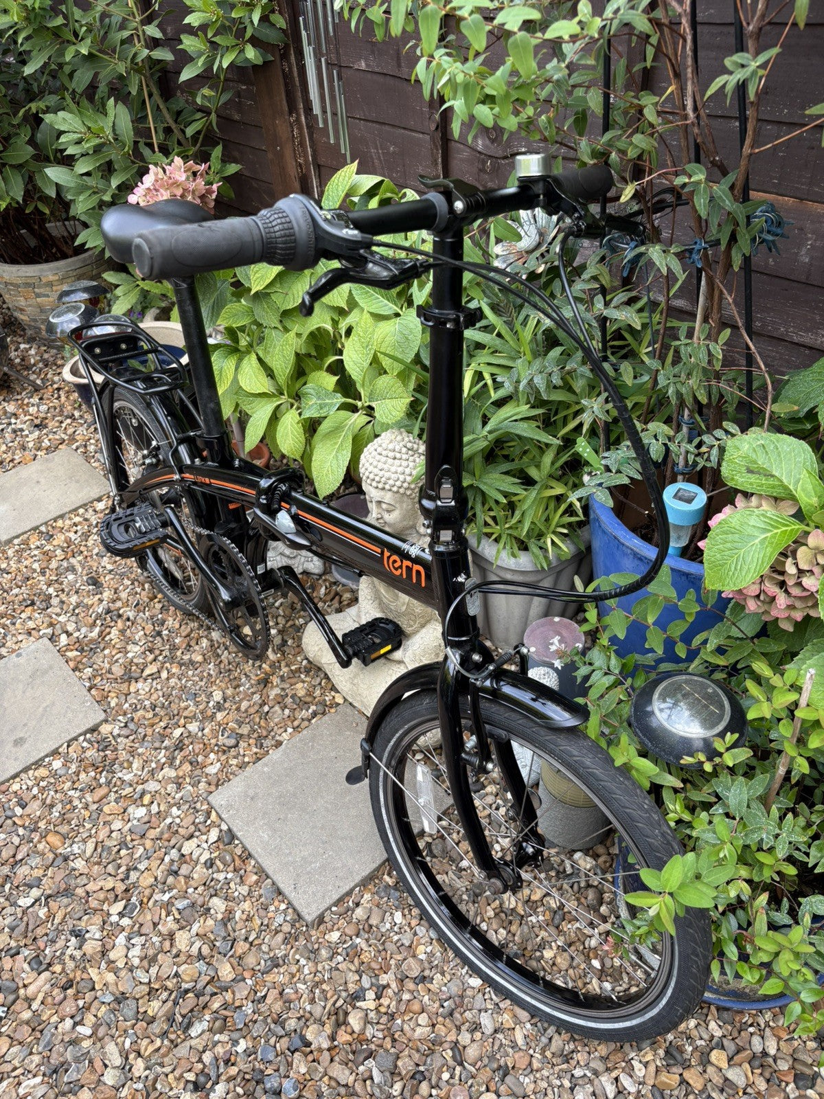Tern Link C7 20”  Folding Bike Black/orange excellent condition